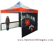 10 x 10 Pop Up Tent - Jim Beam